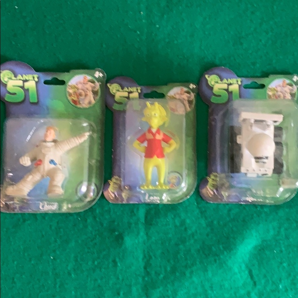 Planet 51 Figurines